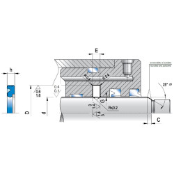 Buffer RBR 105x120.5x6.3 CL